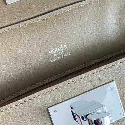 wholesale quality hermes 24/24  mini 21 evercolor etoupe phw